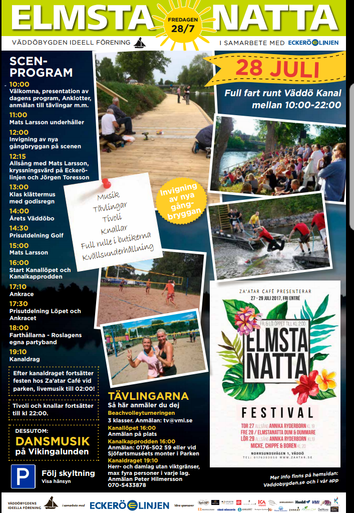 ElmstaNatta 2017 Programblad